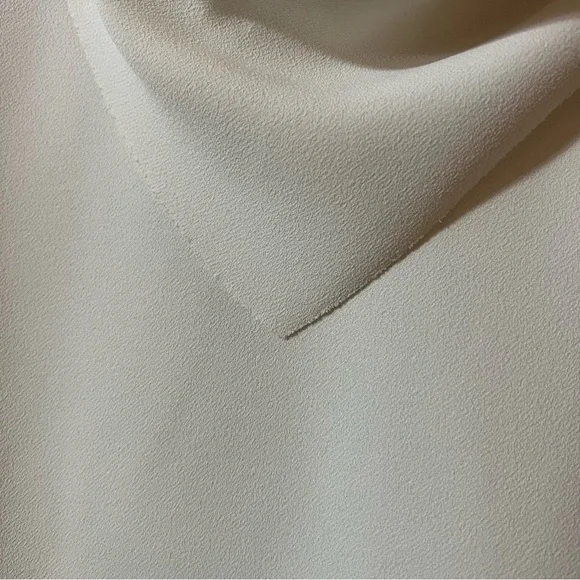 IRO Astrid High Neck Handkerchief Neck Boxy Blouse Oversized Popover Top Size 6 - Picture 6 of 13